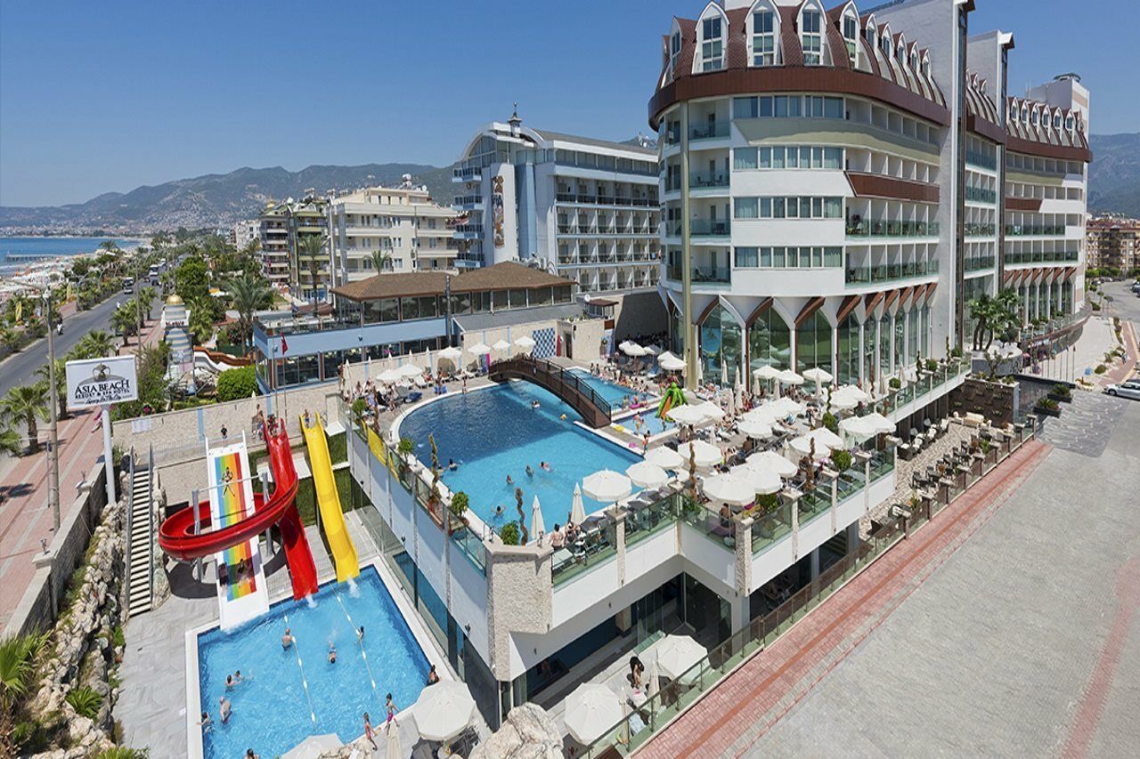 Asia Beach Resort & Spa Hotel Alanya Exterior photo